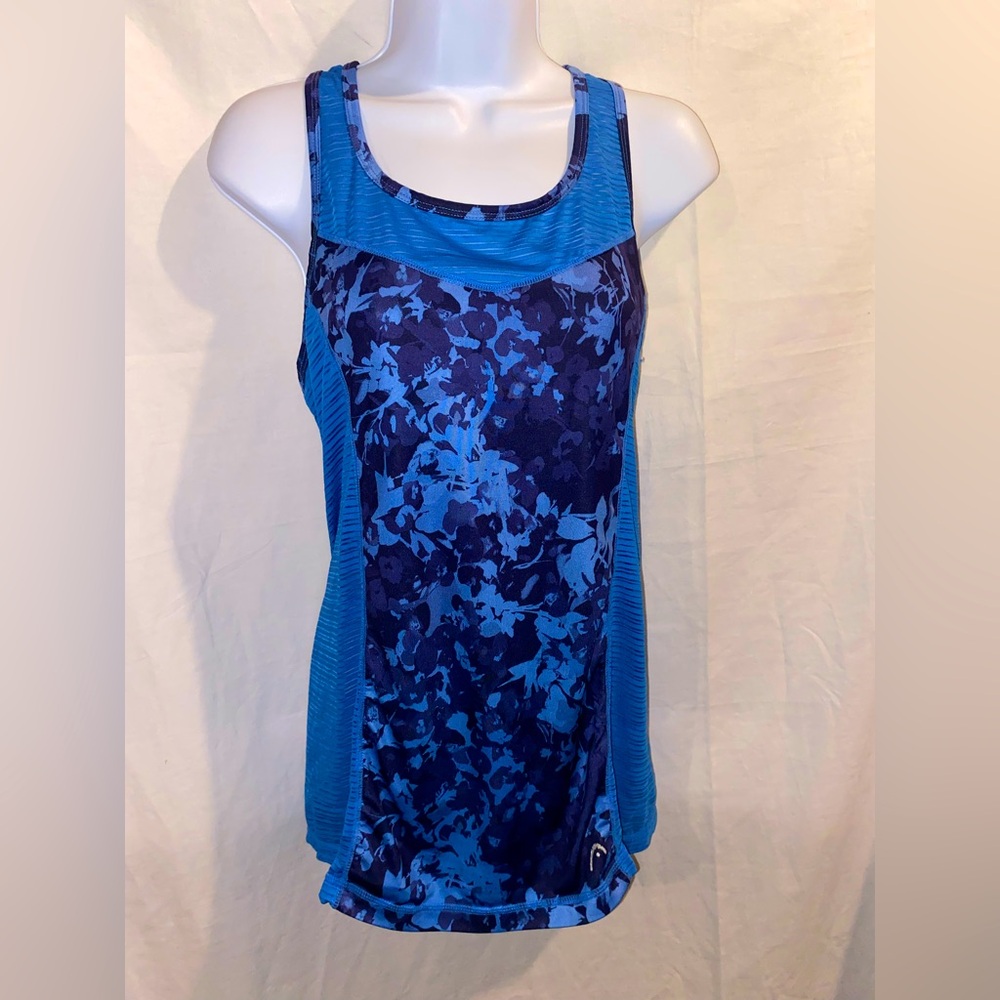 Women’s size Large (approx) HEAD racer back running tank
